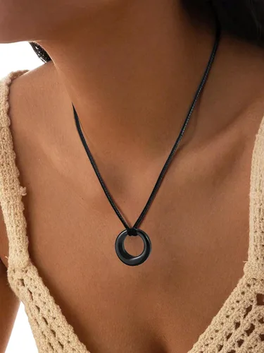 Miniatura 5 de Hearbeingt Collar de urna de cremación para cenizas para mujeres y hombres, colgante conmemorativo de la eternidad del círculo de la vida, joyería