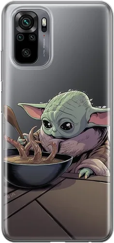 Miniatura 24 de ERT GROUP Caja del teléfono móvil para Xiaomi REDMI Note 10/10S Original y con licencia oficial Star Wars Patrón Baby Yoda 001 adaptado de manera