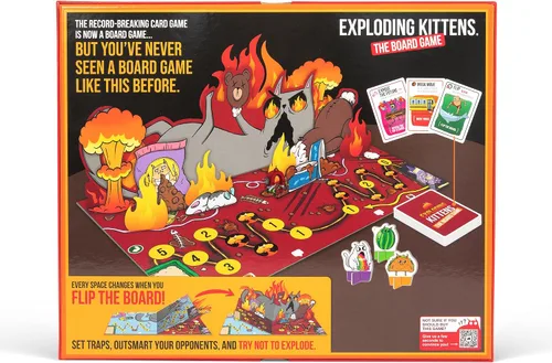 Miniatura 2 de Exploding Kittens: El Juego de Mesa - El Juego de Fiesta Lleno de Acción para Celebrar el 10º Cumpleaños - 2-6 Jugadores a Partir de 7 Años - Ideal