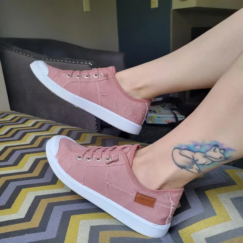 Miniatura 35 de JENN ARDOR - Tenis de lona para mujer, mocasines de meter, moda estilo casual 2022, punta redonda, suaves, cómodos, zapatos planos para caminar