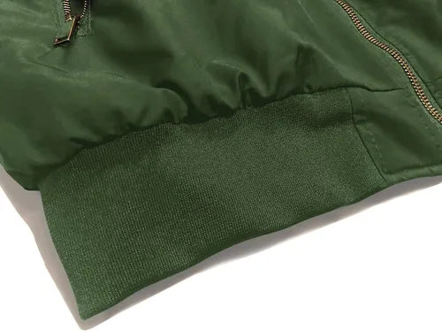 Miniatura 7 de MAGNIVIT - Chaqueta de aviador para hombre, informal, para otoño e invierno, chaqueta y abrigo militar