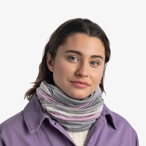 Miniatura 2 de BUFF Polaina de cuello Move de lana merina, 100% lana de origen ético, máscara facial que regula la temperatura, tamaño adulto