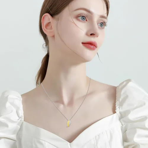 Miniatura 5 de Collares de mariposa para mujer de plata de ley 925 con dije de mariposa, collar de mariposa, regalos para niñas