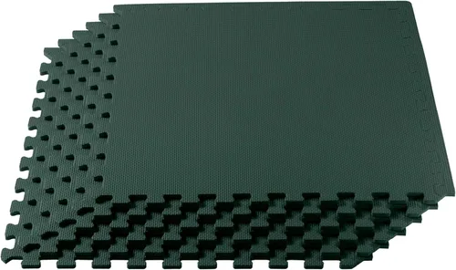 Miniatura 20 de We Sell Mats - Baldosas multiusos de espuma EVA con un grosor de 0.5 pulgadas, alfombrillas entrelazadas para gimnasios de interior y para el hogar