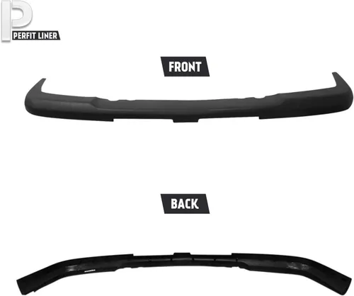 Miniatura 2 de Perfit Liner Nuevo Delantero Negro Texturizado Bumper Cubierta Cojín Cenefa 2003-2007 Chevrolet Chevy SIlverado Pickup Truck 1500 2500 HD 02-06