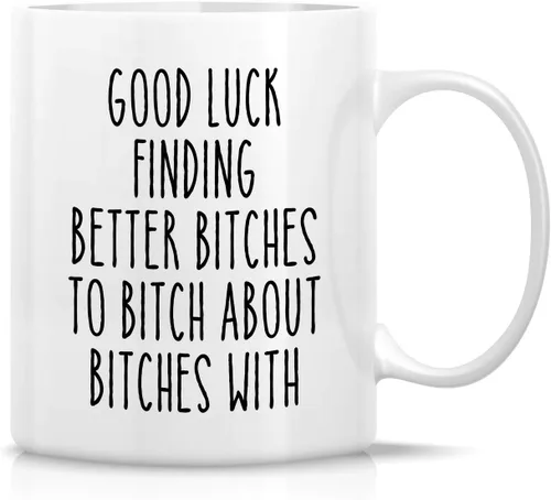 Miniatura 11 de Retreez Taza divertida – Horario de jubilación Do Whatever the Fxxx - Taza de café de cerámica de 11 onzas, divertida, sarcasmo, sarcástico