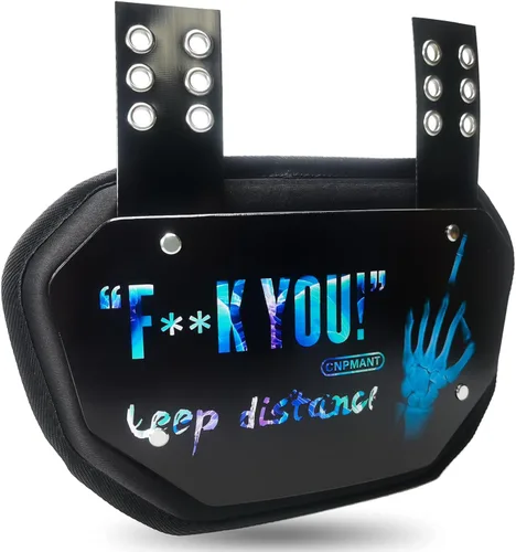 Miniatura 8 de Sports Placa para la espalda de fútbol para hombre, Placas para la espalda de fútbol para hombre, Las espaldas inferiores estarán seguras