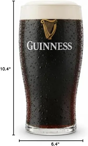 Miniatura 7 de Guinness Vaso de pinta de 20 onzas (juego de 2)
