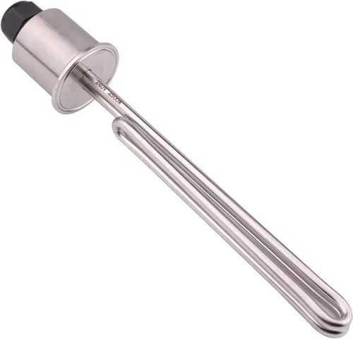 Miniatura 13 de DERNORD Calentador de agua eléctrico de 2 pulgadas (OD64) Tri-clamp 120V 1650W Foldback Elemento de calefacción con baja densidad de vatios