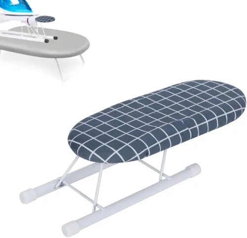 Miniatura 10 de Tabla de planchar, tabla de planchar pequeña de 10.2 pulgadas, portátil, ahorro de espacio, pequeña tabla de planchar para coser, sala