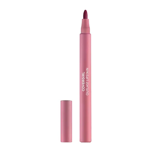 Miniatura 25 de Covergirl Outlast, 05 All-Star, Lipstain, aplicación suave, punta precisa similar a un bolígrafo, a prueba de transferencia, acabado teñido