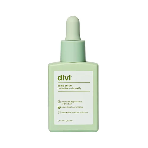 Divi Scalp Serum for Thinning Hair Clinically Tested, Non-Greasy Formula with Amino Acids, Caffeine & Rosemary Oil Promotes Healthy Scalp &