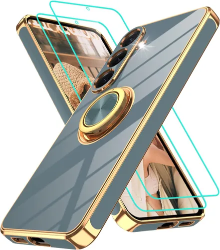 Miniatura 43 de Gritup Funda para Samsung Galaxy A14 5G: Funda Samsung A14 con 2 Protectores de Pantalla, Soporte de Anillo con Rotación 360°, Soporte Magnético