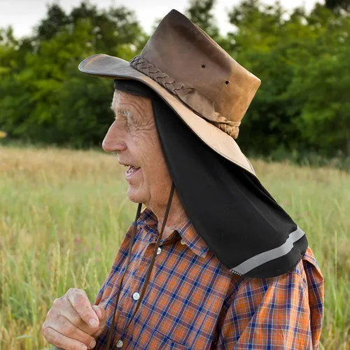 Miniatura 6 de Sintege 4 piezas sombrero de sol sombrero cuello sombrero sombra sombrero enfriamiento cráneo