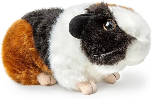 Tiny Heart Peluche de conejillo de indias de 7.87 pulgadas, lindo animal de peluche realista para niños, regalo de cumpleaños para niños y niñas