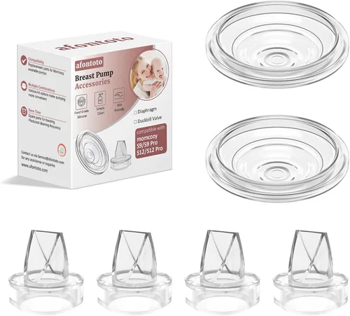 Miniatura 11 de Inserto de brida de 17 mm, Compatible con piezas de repuesto para sacaleches portátiles S9/S12/S9Pro/S12Pro, Protector/inserto de brida de bomba