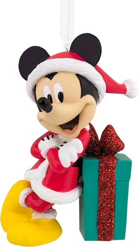 Miniatura 8 de Hallmark Disney Mickey Mouse Dream - Adorno navideño de resina (0002HCM9029)