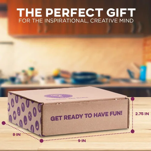 Miniatura 7 de Kit de actividades DIY para hornear Baketivity Kids - Hornea deliciosos muffins de confeti con ingredientes pre-medidos – La mejor idea de regalo