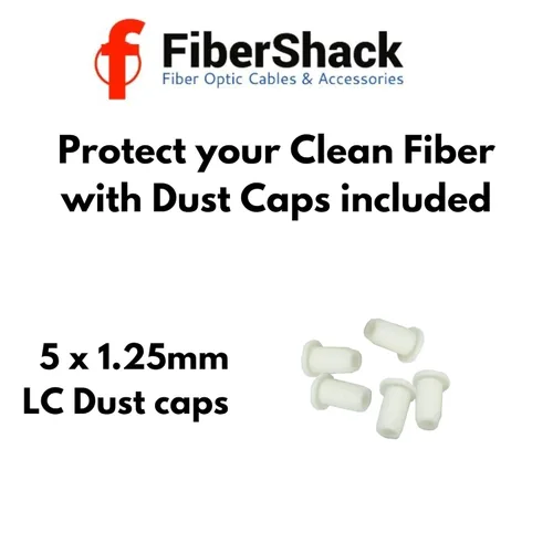 Miniatura 3 de Fibershack - Bolígrafo limpiador de fibra de 1,25 mm LC. Limpiador de fibra de un solo clic de 800+. Limpiador de conector óptico LCUPC y bolígrafo