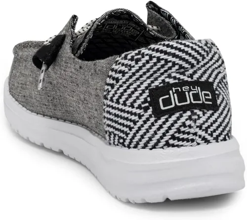 Miniatura 5 de Hey Dude - Mocasines Wendy de tela chambray para mujer
