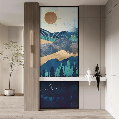 Miniatura 142 de SIGNFORD - Papel tapiz de diseño de bosque, removible para dormitorio o sala de estar, 100 x 144 pulgadas Bosque1-1911-m17