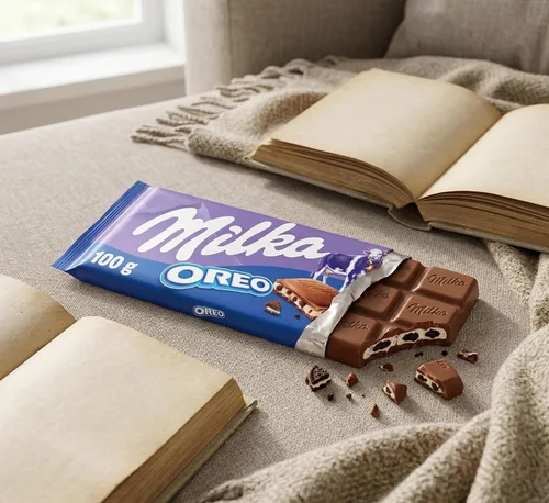 Miniatura 3 de Milka Chocolate con leche Oreo 3.53 oz (paquete de 10)