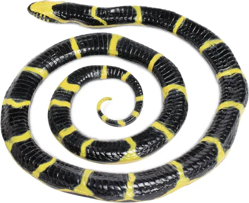 Miniatura 2 de Safari Ltd, Incredible Creatures, serpiente real común, juguete.