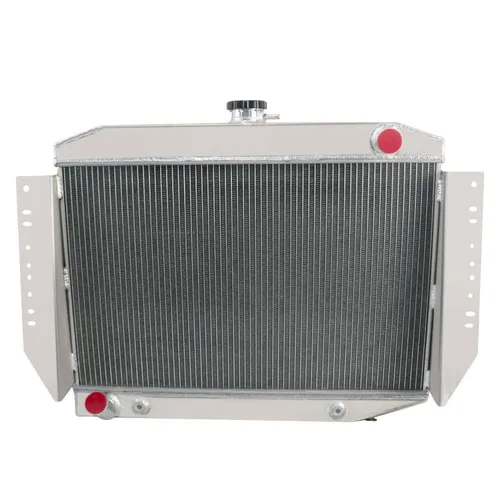 Miniatura 6 de Relé de ventilador de aluminio de 4 filas para Jeep Wagoneer Cherokee J10 J20 J-100 J-2500 J-2600 J-4600 J-4700 J-4800 5.9L/6.6L V8 1973 1974 1975