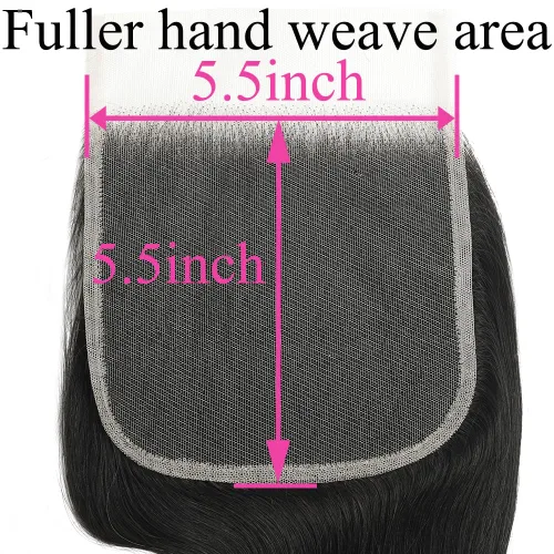 Miniatura 3 de Peluca de cabello humano con cierre de encaje HD transparente de 5 x 5, onda corporal 12A, cabello virgen brasileño, cierre libre, pre-despuntada