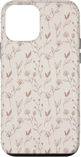 Miniatura 16 de Beige Tan Wildflower Floral Minimal Flower Boho Case for iPhone 17