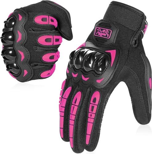 Miniatura 8 de COFIT Guantes de motocicleta transpirables, guantes de motocicleta compatibles con pantalla táctil antideslizantes con buen agarre, protección