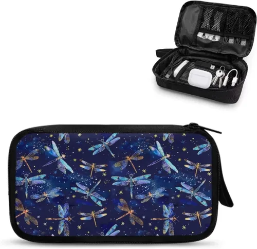 Miniatura 23 de Organizador electrónico de playa Bolsa de accesorios de tecnología Accesorios electrónicos Estuche de transporte Bolsa de almacenamiento para cable