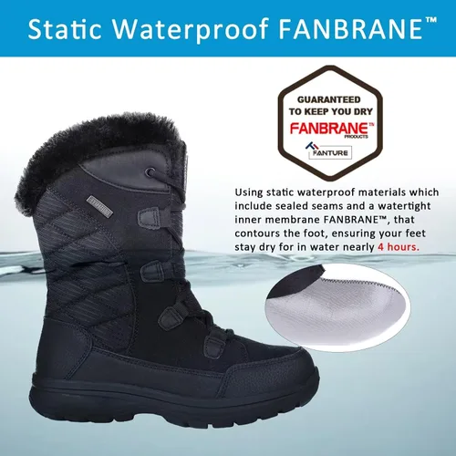 Miniatura 4 de Botas de nieve impermeables para mujer