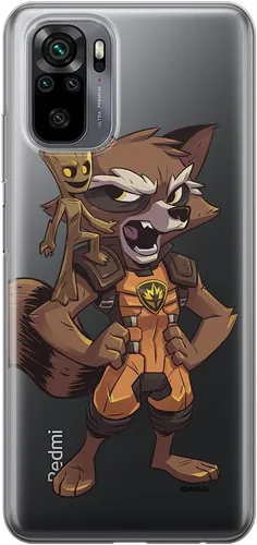 Miniatura 10 de ERT GROUP Funda para teléfono móvil para Xiaomi REDMI Note 10/10S Original y con licencia oficial Marvel Patrón Guardianes de la Galaxia 014