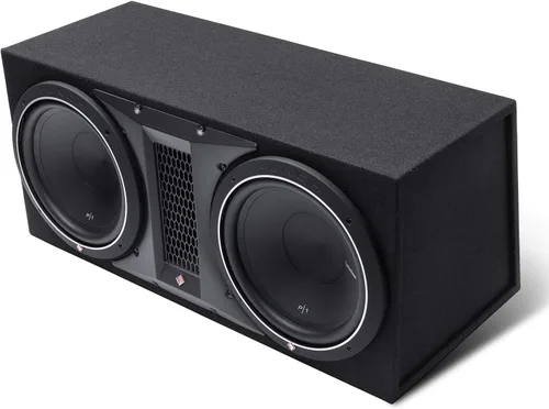 Miniatura 2 de Rockford Fosgate Punch P1-2X12 Dual P1 - Caja de subwoofer cargada de 12 pulgadas con puerto