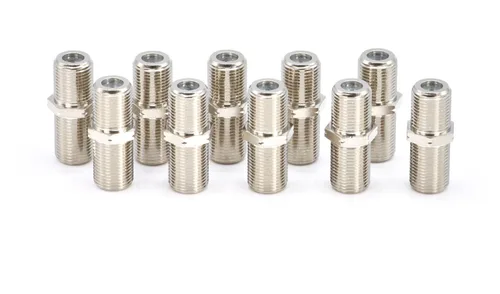 Miniatura 3 de THE CIMPLE CO Conectores de cable coaxial para RG6, RG59, RG58, RG11 - Empalmes coaxiales F81 hembra a hembra - Acopladores de barril para cables