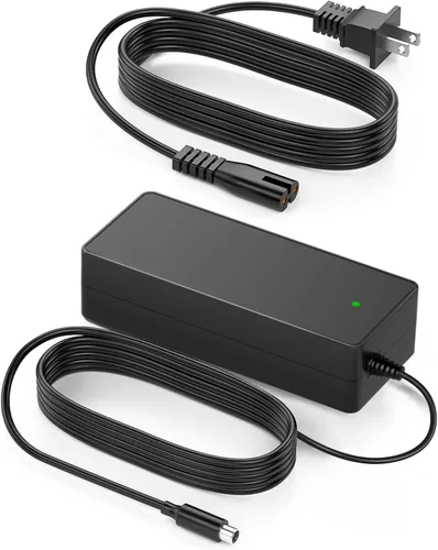 WUKUR Cargador de 42V 1.7A para scooters Segway Ninebot compatible con Ninebot Electric Scooter ES2, ES4, E22, ES1L, E2 Pro, F20, F25, F30, F40, F2,