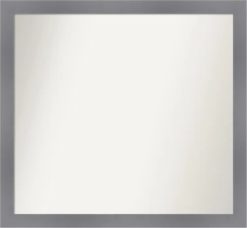 Miniatura 171 de Amanti Art Espejo personalizado, espejo de baño gris plomo a rayas, espejo de pared o espejo de tocador de baño sobre el fregadero