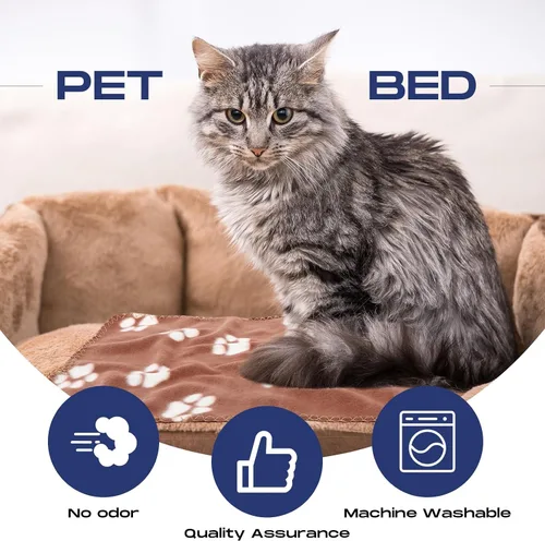 Miniatura 4 de Chumia 28 Piezas Manta para Cachorros al Por Mayor Manta Pequeña de Forro Polar para Mascotas para Cachorros Perros Gatitos Gatos Mascotas Suave