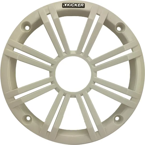 Miniatura 3 de Kicker - 1 par (2) de altavoces de audio coaxiales marinos coaxiales de 6.5 pulgadas de 2 vías y 195 vatios de potencia máxima con rejillas blancas