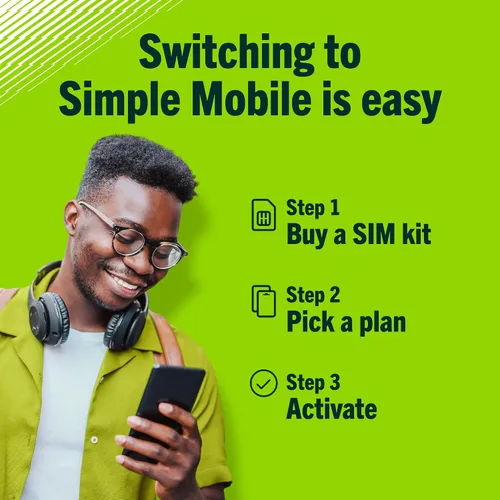 Miniatura 3 de Simple Mobile Trae tu propio teléfono 3 en 1 kit de SIM prepago