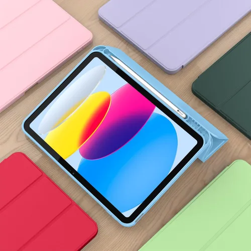 Miniatura 6 de ToaPoia - Funda para iPad (A16) de 11 pulgadas 2025/iPad 10.ª generación de 10.9 pulgadas 2022, cubierta protectora delgada con soporte triple