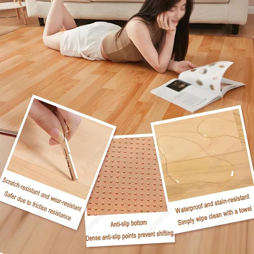 Miniatura 4 de Electric Heated Area Carpet,Under Floor Heating for Carpet,Indoor Circulating Heat,Adjustable Temperature,Durable PVC,Heated Floor Mat,Creates a