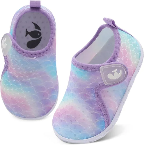 Miniatura 13 de FEETCITY Baby Boys Girls Water Sport Shoes Barefoot Kids Aqua Socks Quick-Dry Beach Swim Pool Shoes