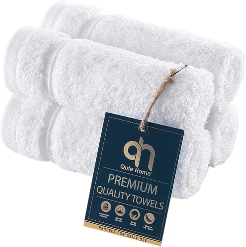 Miniatura 41 de Juego de 4 toallas de baño, 100% algodón turco prémium, toallas turcas de alta calidad para baño, de secado rápido, suaves y absorbentes, incluye 4