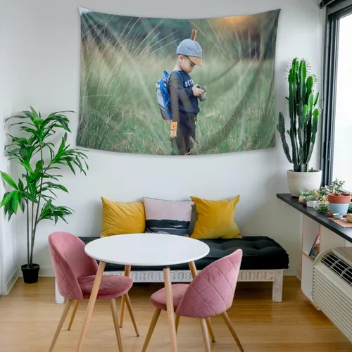 Miniatura 4 de Sonernt Imágenes de carga de tapiz personalizadas, decoración personalizada para el hogar, foto personalizada para colgar en la pared, telón