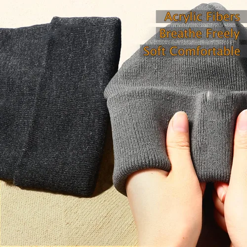Miniatura 3 de RUN BRAIN GO Beanie Winter Hats Warm Knitted Cap for Men & Women (4 Pack2 Pack)