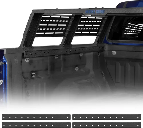 Miniatura 10 de u-Box Estante de cama de camión de 12.3 pulgadas de alto para Toyota Tacoma cama de 5 pies, Jeep Gladiator JT, Ford Ranger, Chevy Chevrolet