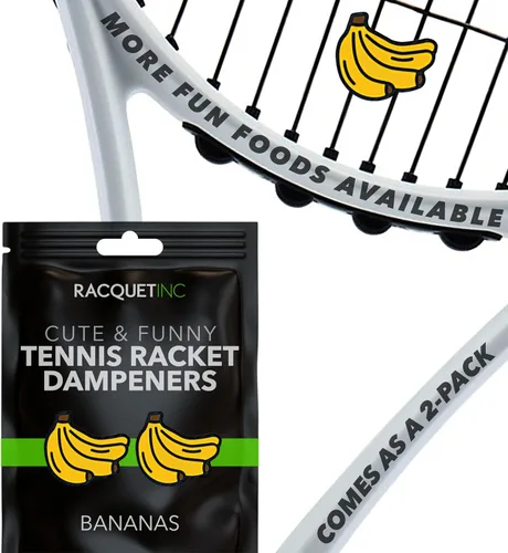 Miniatura 61 de Racquet Inc Regalos de Tenis - Amortiguadores de Vibración para Raqueta de Tenis - Absorbe Choques, Reduce la Vibración de las Cuerdas para Mejor
