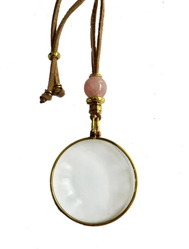 Miniatura 11 de by Wendra Collar con aumento, elementos naturales para aumentar la visión y la energía. ¡Deja tus lentes de lectura en casa! La Loupe